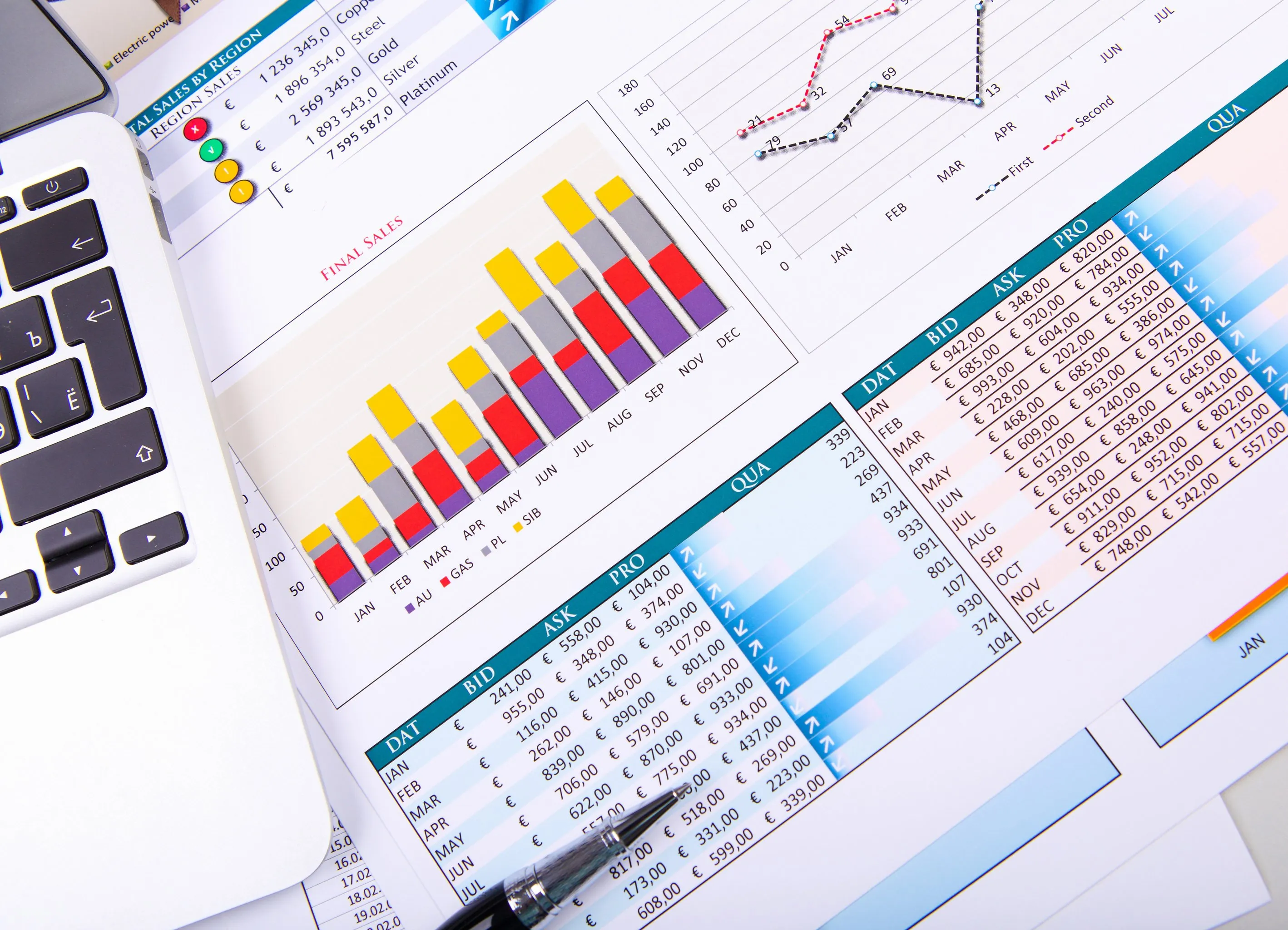 Mladý podnikatel sedí v kavárně s notebookem a studuje nabídky podnikatelských půjček